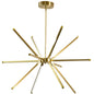 60W Chandelier AGB, WH Acrylic Diffuser
