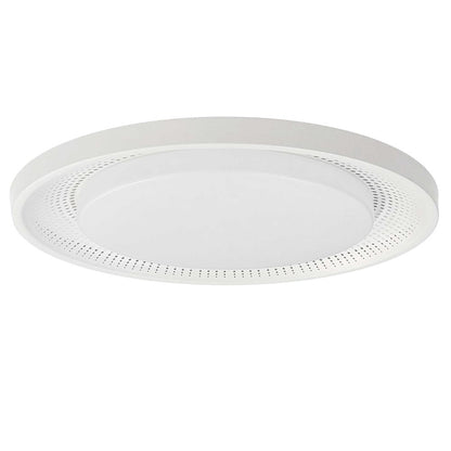 30W Flushmount, MW, WH Acrylic Diffuser