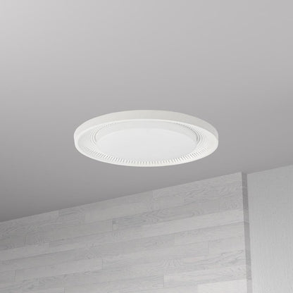 30W Flushmount, MW, WH Acrylic Diffuser