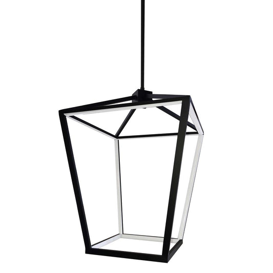 46W Chandelier, MB, WH Silicone Diffuser