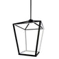 46W Chandelier, MB, WH Silicone Diffuser