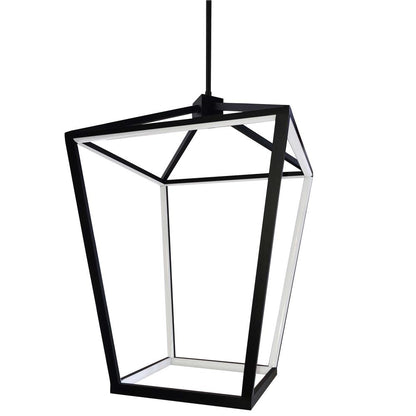 64W Chandelier, MB, WH Silicone Diffuser