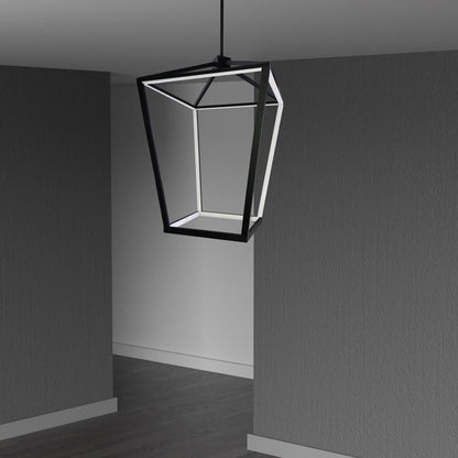 64W Chandelier, MB, WH Silicone Diffuser