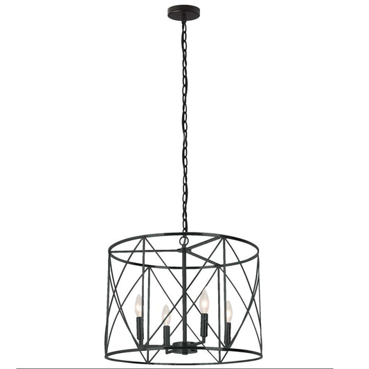4LT Incandescent Chandelier, MB