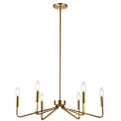 6LT Incandescent Chandelier, AGB