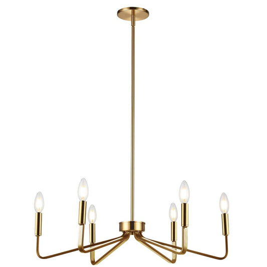 6LT Incandescent Chandelier, AGB