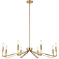 8LT Incandescent Chandelier, AGB