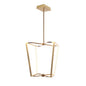 48W Chandelier, AGB with WH Silicone Diffuser