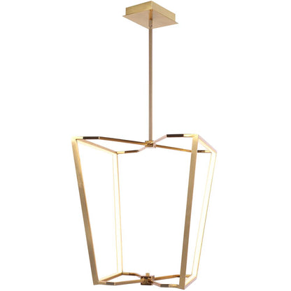 60W Chandelier, AGB, WH Silicone Diffuser