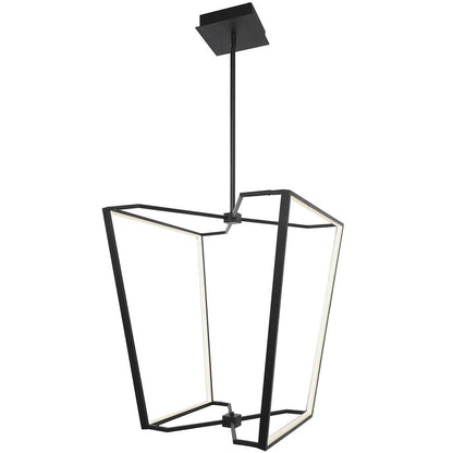 60W Chandelier, MB, WH Silicone Diffuser