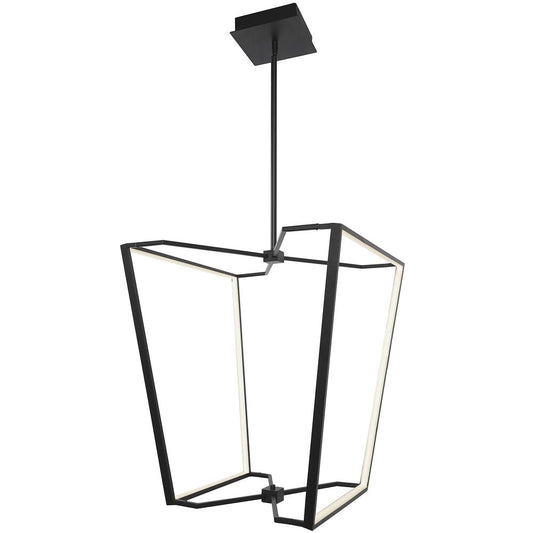 60W Chandelier, MB, WH Silicone Diffuser
