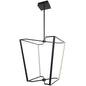 60W Chandelier, MB, WH Silicone Diffuser