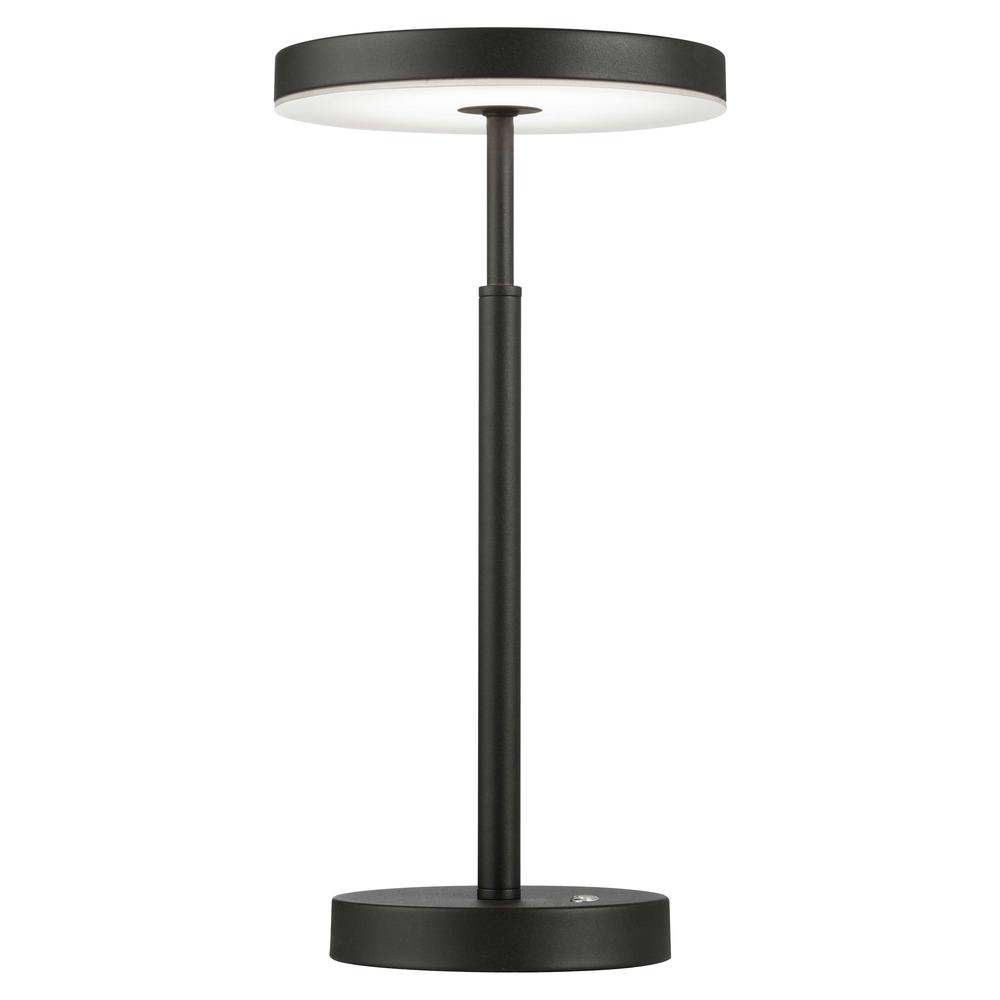 10W Table Lamp, SB, WH Acrylic Diff