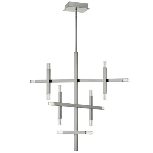 42W Chandelier, PC, Acrylic Diffuser