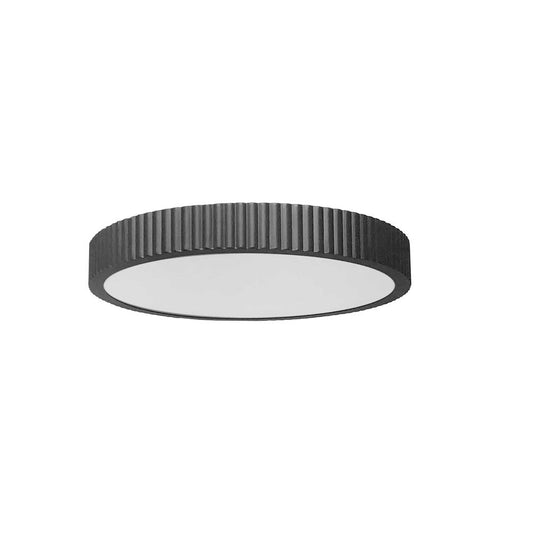 30W Flushmount, MB, WH Acrylic Diffuser