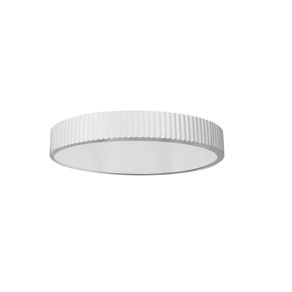 30W Flushmount, MW, WH Acrylic Diffuser