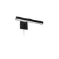 20W Picture Light, MB, Frosted Glass