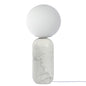1 Light Alabaster Table Lamp w/ Opal Glass
