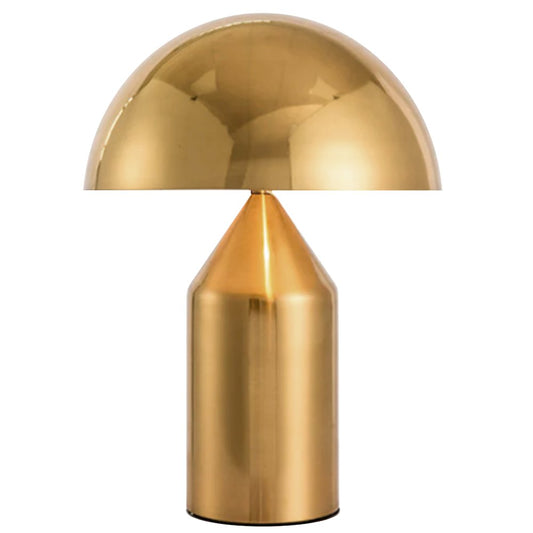 2 Light Table Lamp in Aged Brass