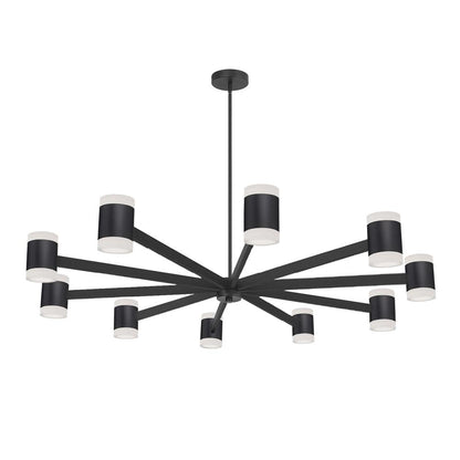 140W Chandelier, MB, FR Acrylic Diff