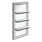 Oriel 3-Shelf Rectangle Wall Mirror