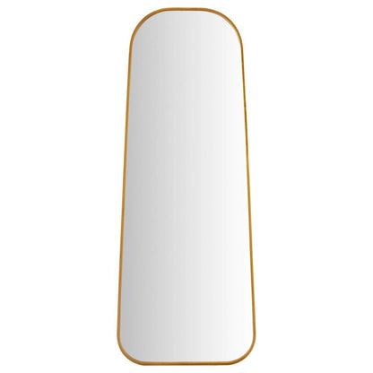 Simeon Metal Frame Full Length 51" Floor Mirror Antique Gold
