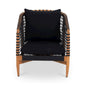 Kuna Outdoor Lounge Chair Black