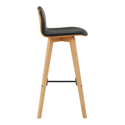 Napoli Leather Bar Stool