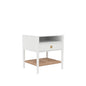 Cleo Nightstand, Coconut Milk