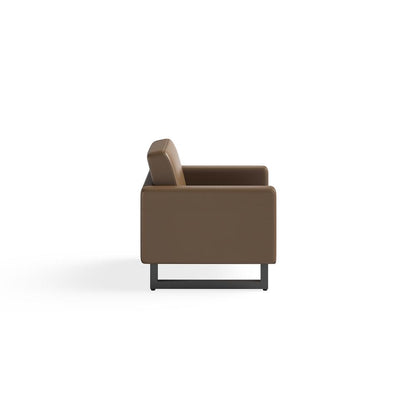 Safco Lounge Chair - Cognac