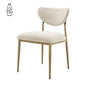 Zoey Boucle Dining Side Chair Natural Legs, (Set of 2)