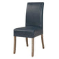 Valencia Bonded Leather Chair, (Set of 2)