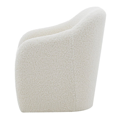 Zella Faux Shearling Accent Arm Chair