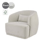 Steward Boucle Swivel Accent Chair