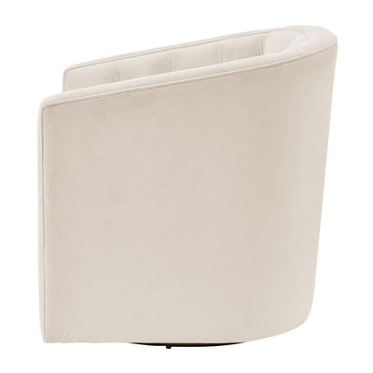 Walsh Velvet Swivel Accent Arm Chair