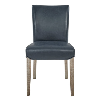 Beverly Hills Bonded Leather Chair, (Set of 2)