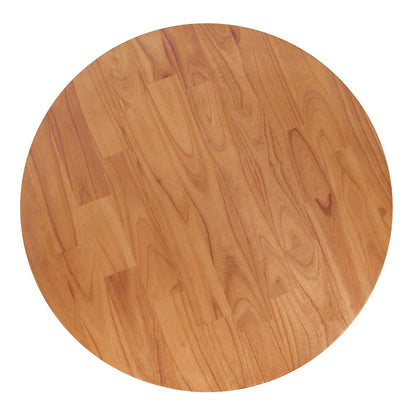 Zeke Rattan Coffee Table with Wood Top