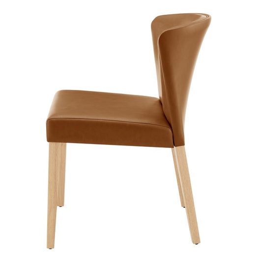 Albie PU Dining Side Chair, (Set of 2)