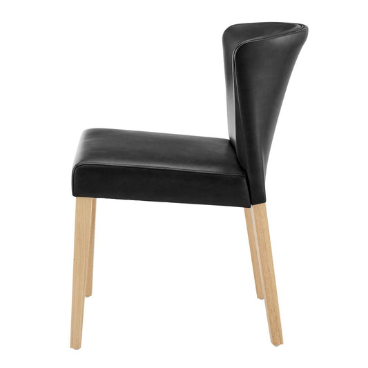 Albie PU Dining Side Chair, (Set of 2)