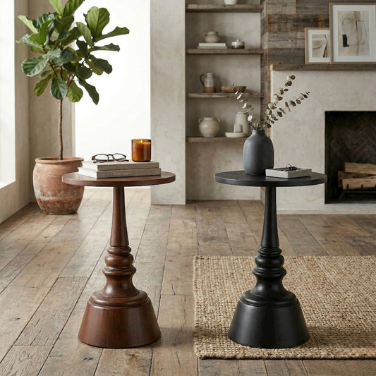 Lumi Accent Table - Black