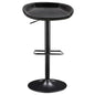 Rogue Faux Leather Gaslift Bar Stool, (Set of 2)