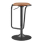 Elijah PU Gaslift Bar Stool, (Set of 2)