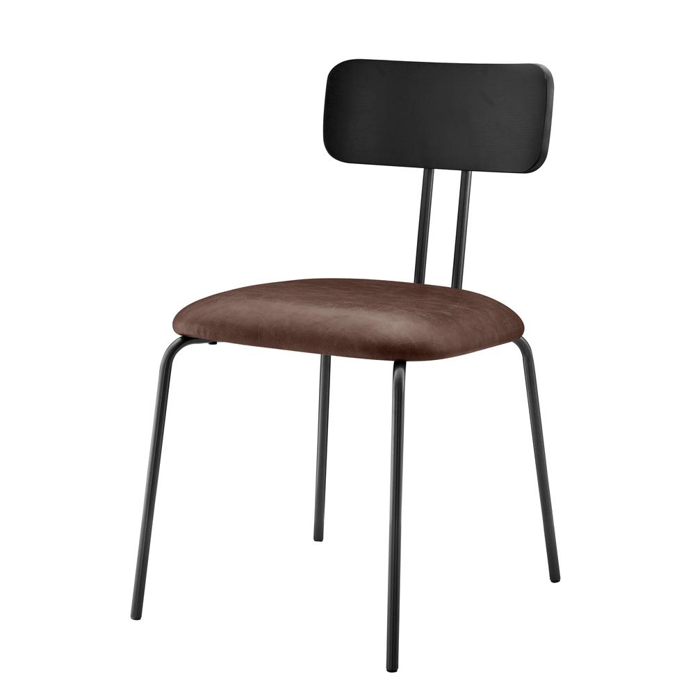 Judith PU Dining Side Chair, (Set of 4)