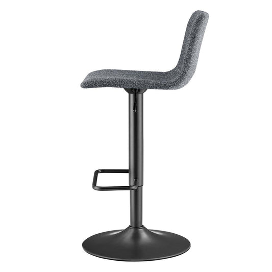 Bruce Fabric Gaslift Bar Stool, (Set of 2)
