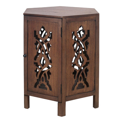 Seema Accent Table - Walnut