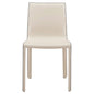 Gervin Recycled Leather Chair, (Set of 2)