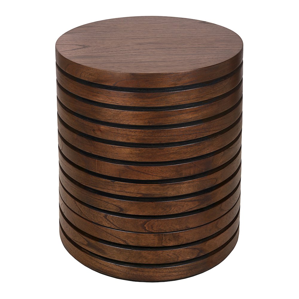 Corvin Accent Table - Walnut