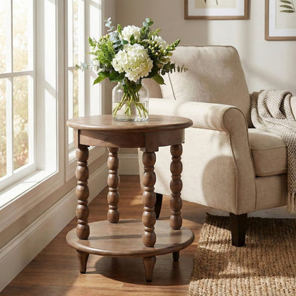 Ensley Accent Table - Walnut