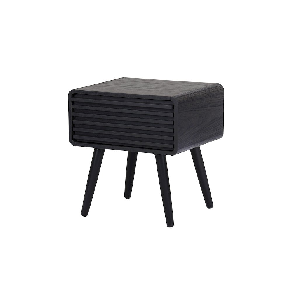 Wilson Slat Accent Table - Black