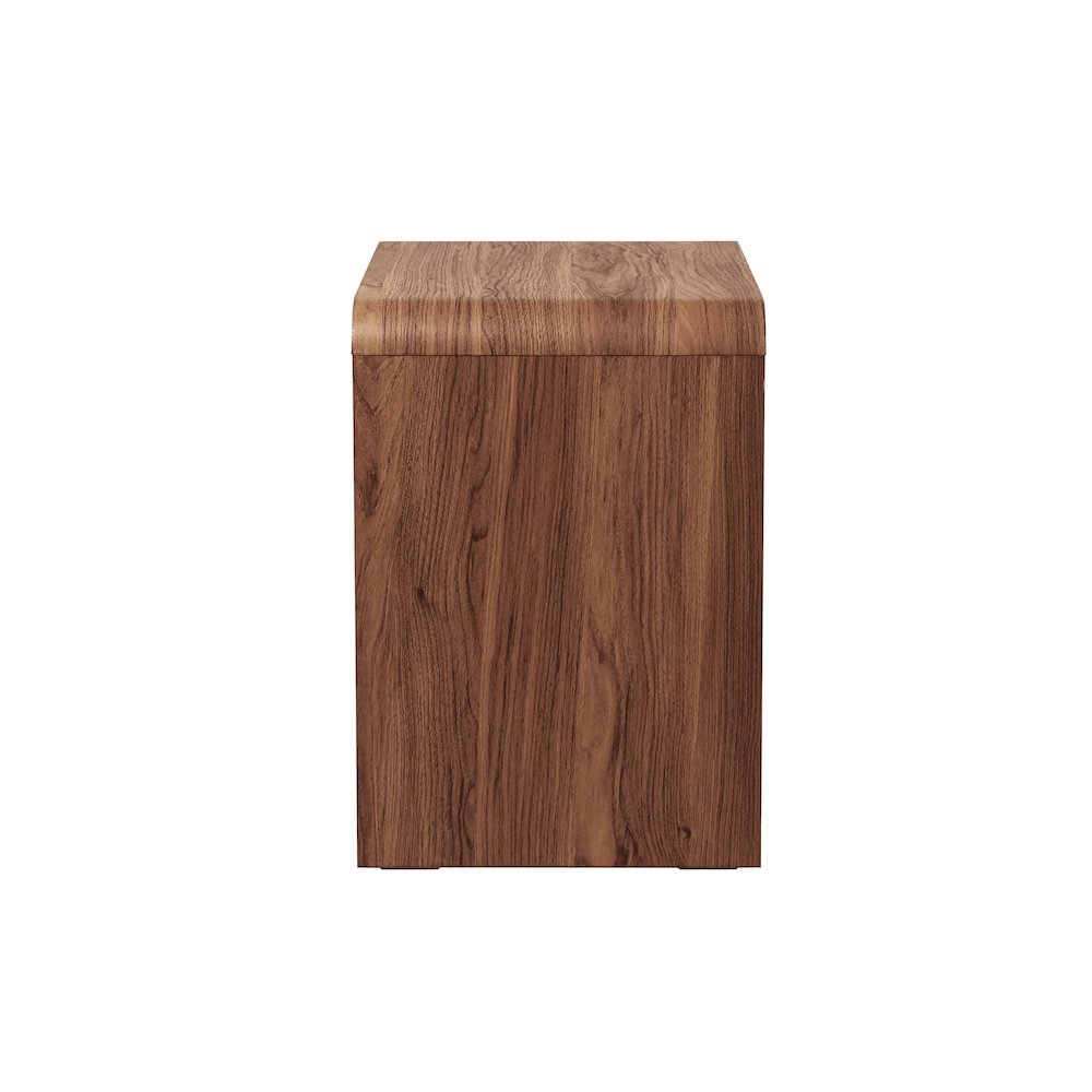 Delmare 1-Drawer Accent Table - Walnut